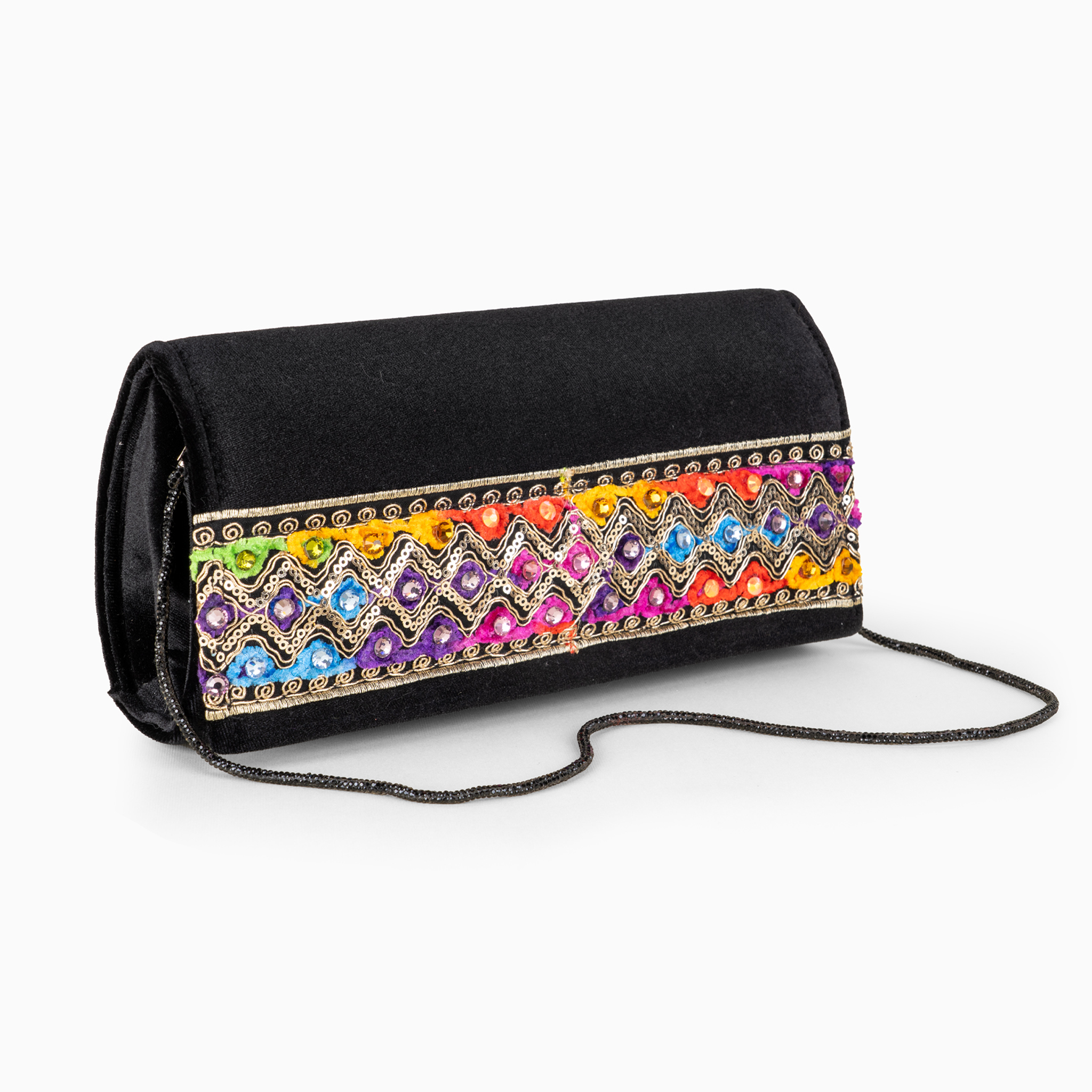 Velvet Mirage Clutch Purse