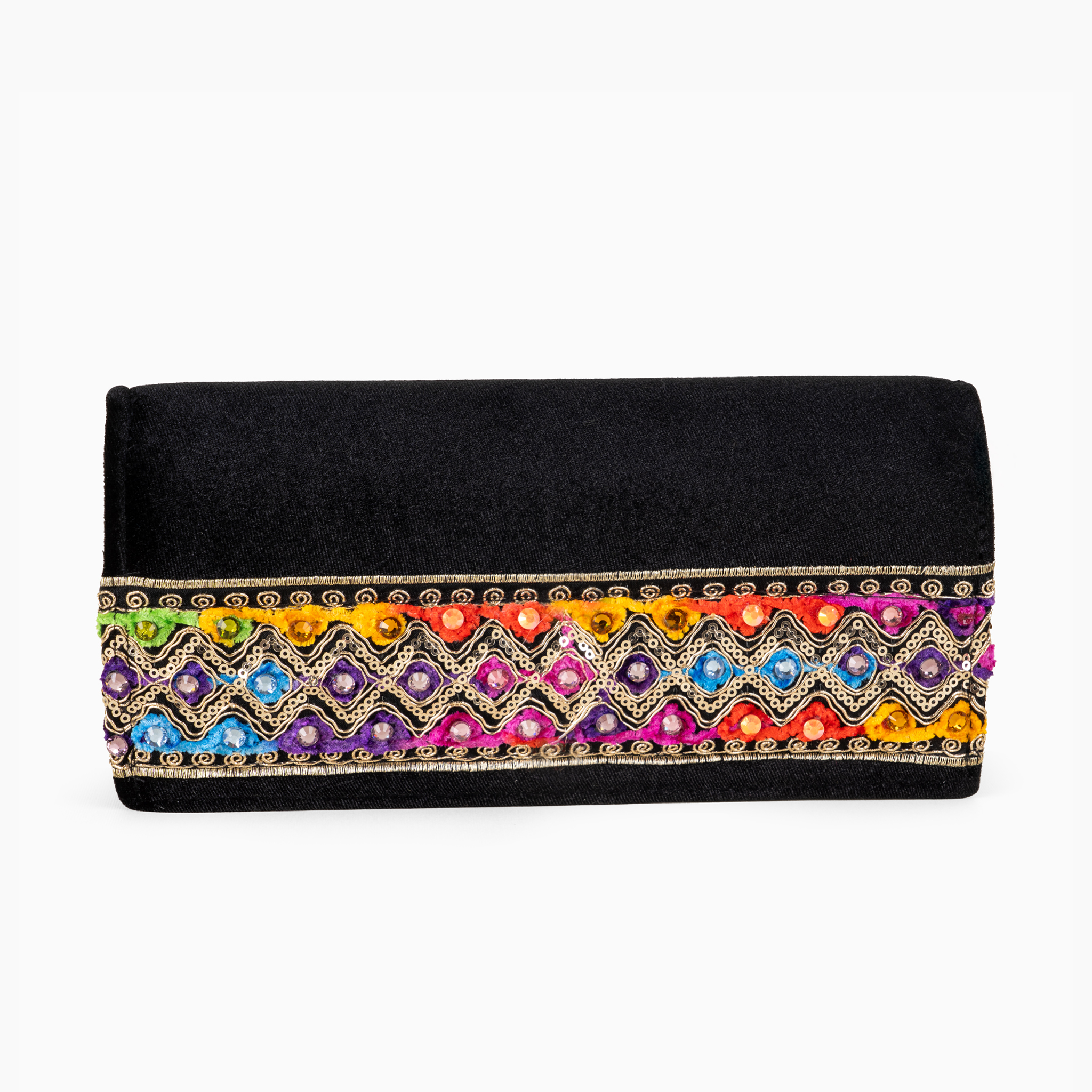 Velvet Mirage Clutch Purse