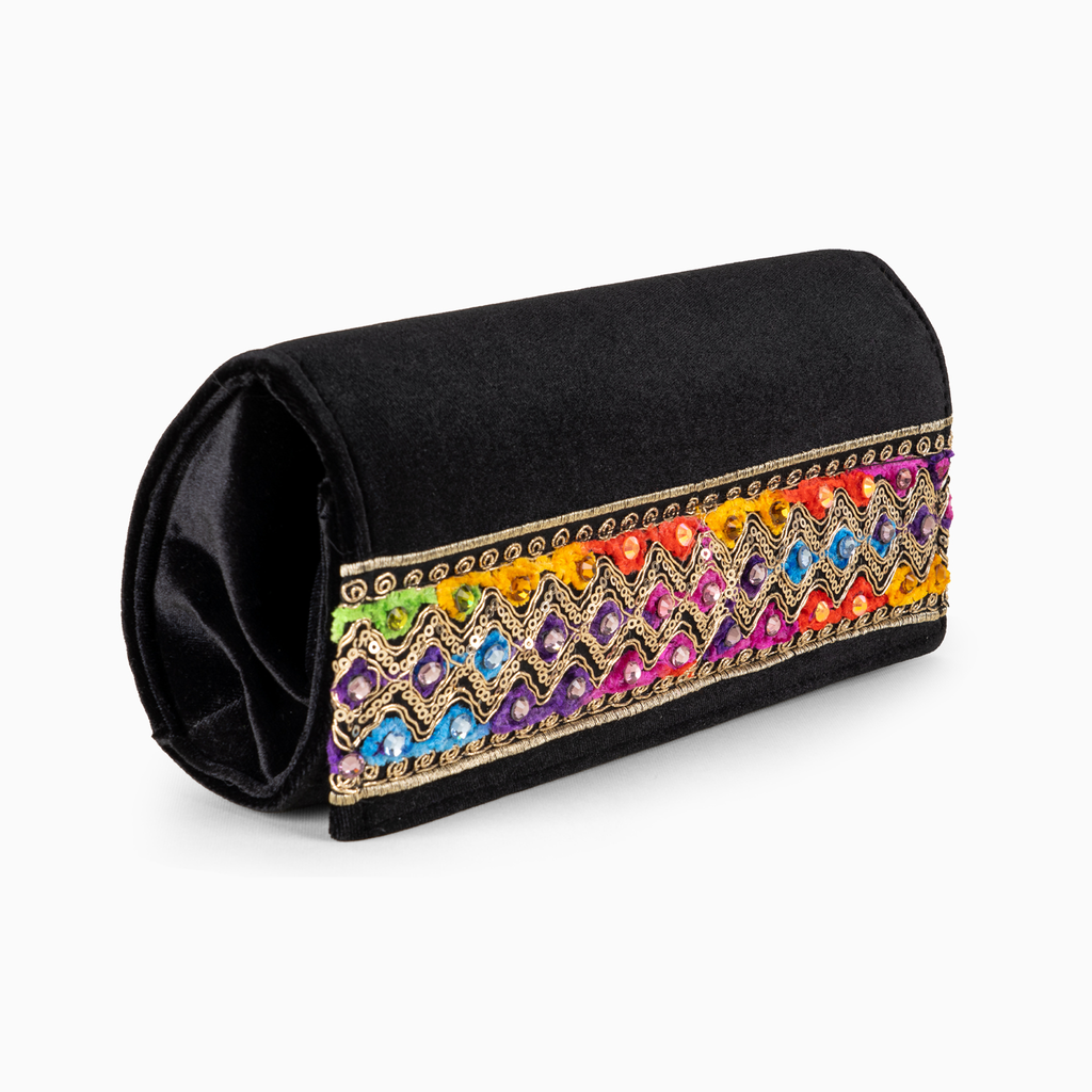 Velvet Mirage Clutch Purse