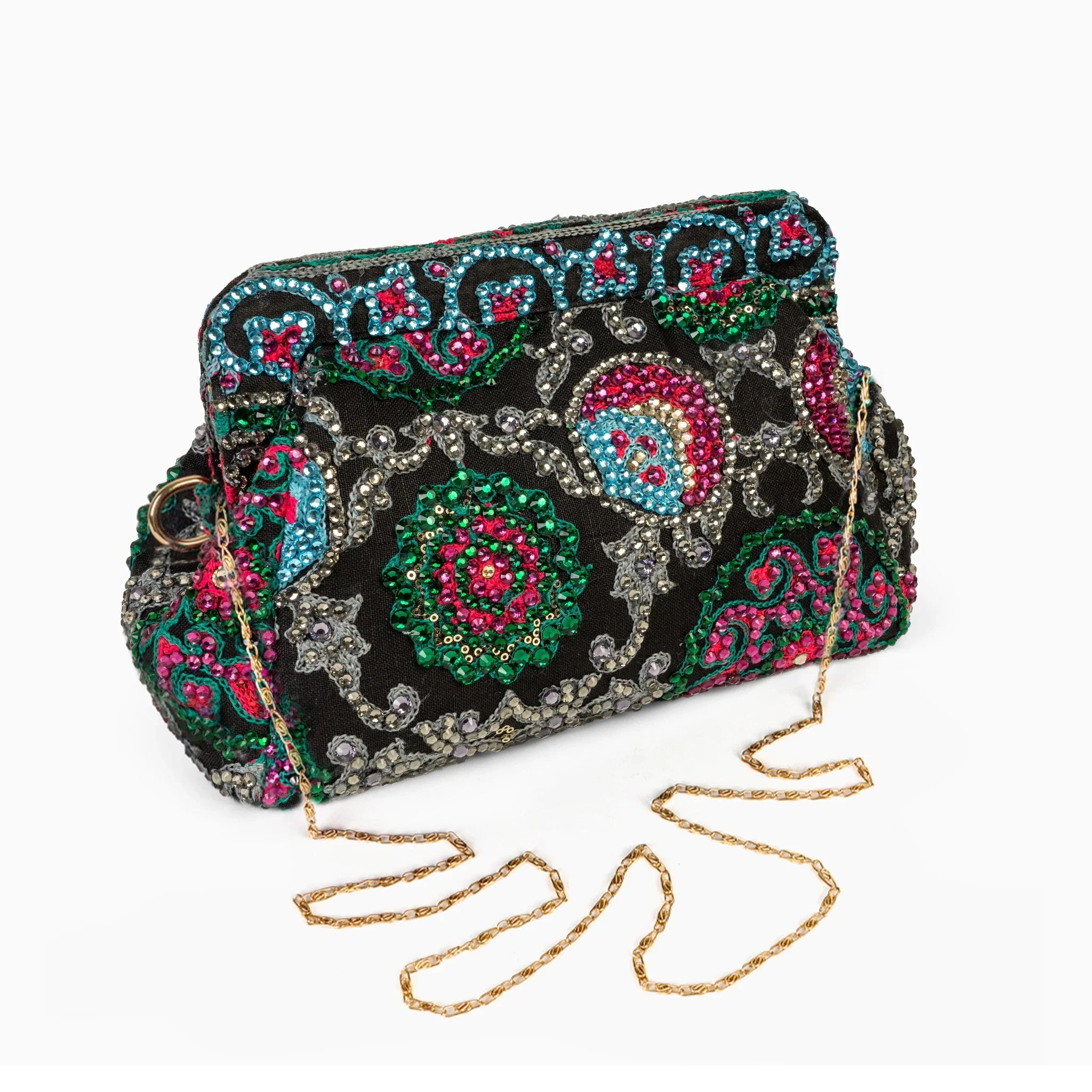 Gemstone Clutch Purse  - fosousss