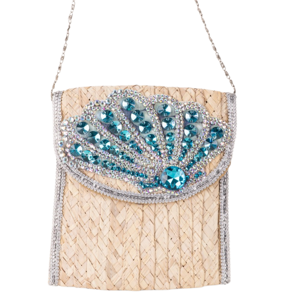 OCEAN BLUE CROSS BAG