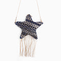 Shooting star purse (Velvet Dark Blue)  - fosousss